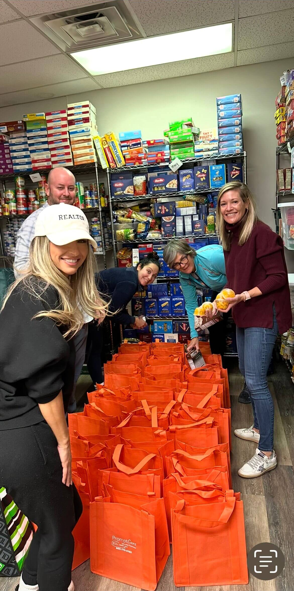 The pantry at Cranford Family Care.